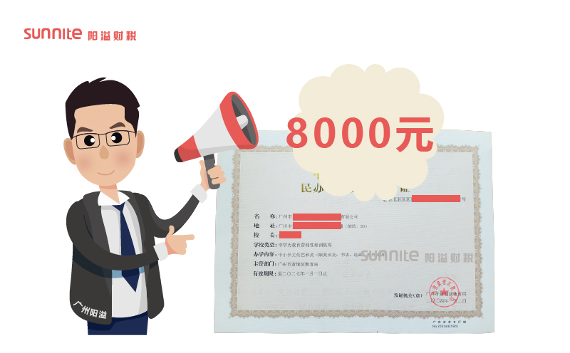 2024年3月辦學(xué)許可證辦一個(gè)得多少錢？
